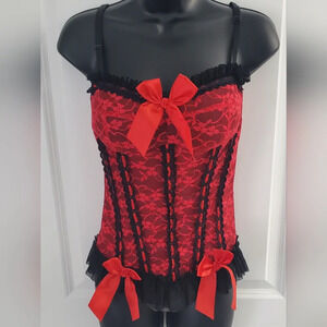 Just Sexy Intimate Bustier Bow & Lace Corset
